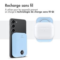 imoshion Batterie externe MagSafe 10.000 mAh - Batterie externe sans fil - Bleu ciel