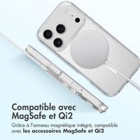 Accezz Coque arrière Xtreme Impact avec MagSafe Apple iPhone 17 Pro - Transparent