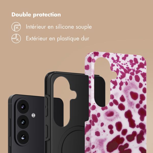 Selencia Coque arrière Vivid Samsung Galaxy S26 - Cosmic Orchid