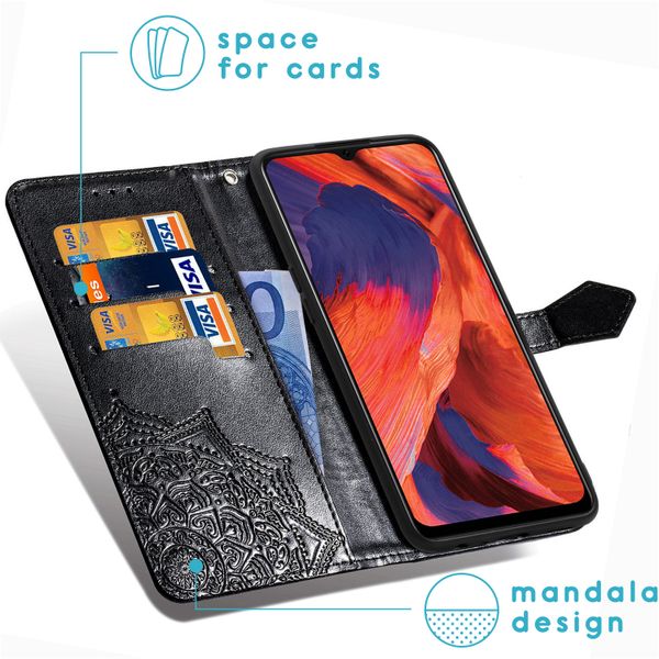 imoshion Etui de télephone Mandala Oppo A73 (5G) - Noir