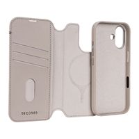 Decoded Portefeuille détachable 2 en 1 en cuir MagSafe Apple iPhone 17 Pro Max - Solid Clay