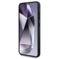 Guess Coque 4G Metal Logo Saffiano Samsung Galaxy S25 Plus - Rose