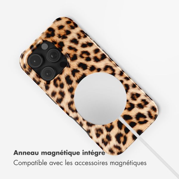 Selencia Coque arrière Vivid avec MagSafe Apple iPhone 16 Pro - Wild Leo