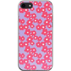 imoshion Coque design pour iPhone SE (2022 / 2020) / 8 / 7 - Dusty Rose Blossoms