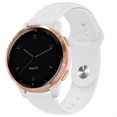 imoshion Bracelet sport en silicone  - Connexion universelle 18 mm - Blanc