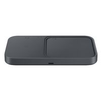 Samsung ﻿Wireless Charger Duo - Chargeur sans fil - Avec adaptateur et câble de charge - 15 Watt - Noir