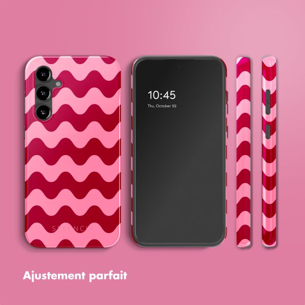 Selencia Coque arrière Vivid Samsung Galaxy S23 FE - Wave Vibes Lipstick