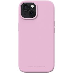 iDeal of Sweden Coque Silicone iPhone 15 - Bubble Gum Pink