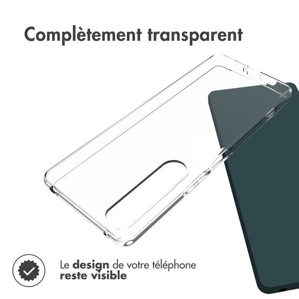 Accezz Coque Clear Sony Xperia 1 IV - Transparent