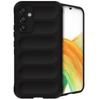 imoshion Coque arrière EasyGrip Samsung Galaxy A34 (5G) - Noir