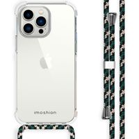 imoshion Coque avec dragonne iPhone 14 Pro Max - Green Multi Color