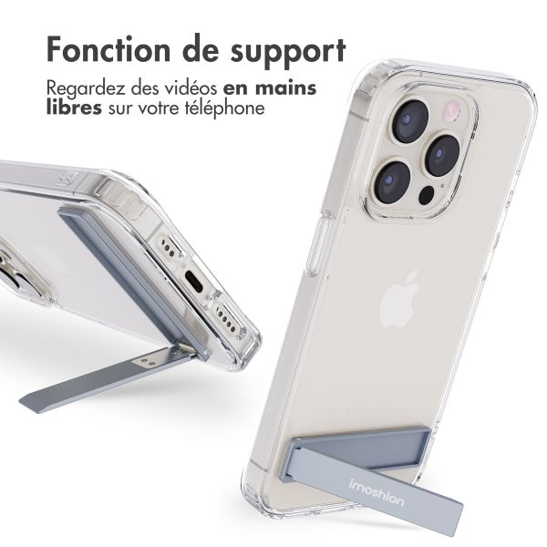 imoshion Coque Stand Apple iPhone 15 Pro - Transparent