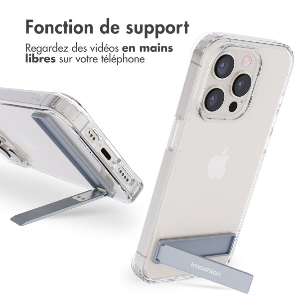 imoshion ﻿Coque Stand iPhone 15 Pro - Transparent