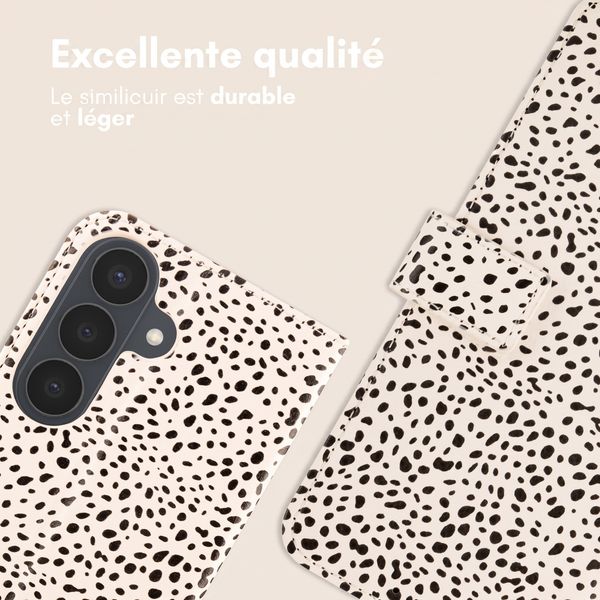 imoshion Étui de télephone portefeuille Design Samsung Galaxy S26 - Desert Dots