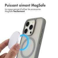 imoshion Coque Color Guard avec MagSafe iPhone 15 Pro - Gris