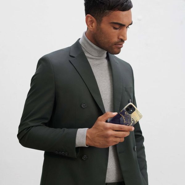 iDeal of Sweden Coque Fashion Apple iPhone 11 - Golden Twilight Marble