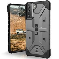 UAG Coque Pathfinder Samsung Galaxy S21 - Argent