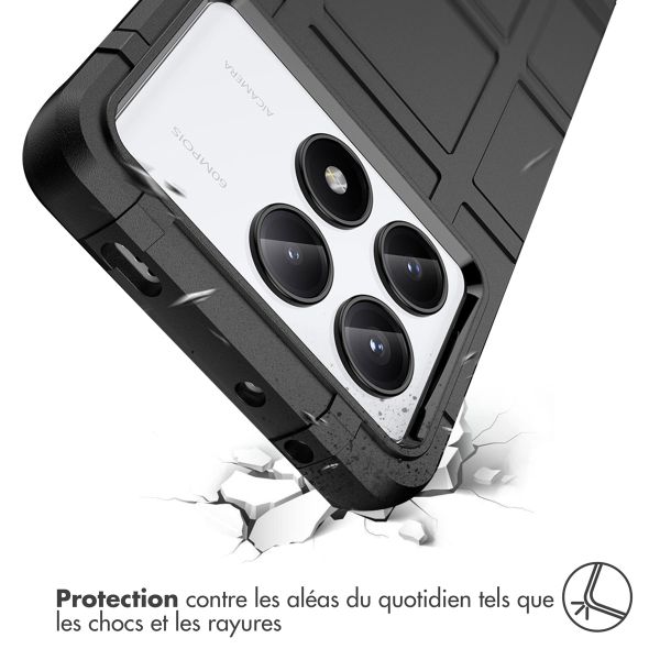 imoshion Coque Rugged Shield Xiaomi Poco X6 Pro - Noir