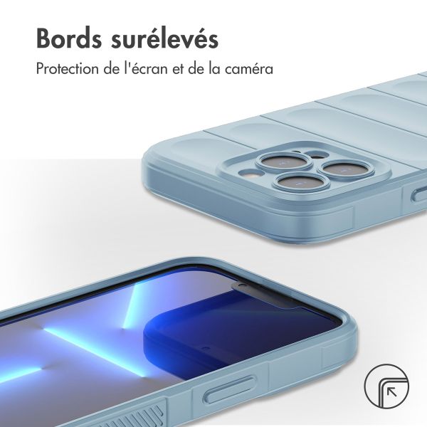 imoshion Coque arrière EasyGrip iPhone 13 Pro - Bleu clair