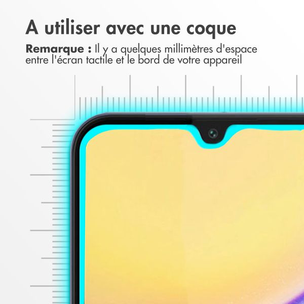 Accezz Protection d'écran en verre trempé 2-pack Samsung Galaxy A15 (5G/4G)