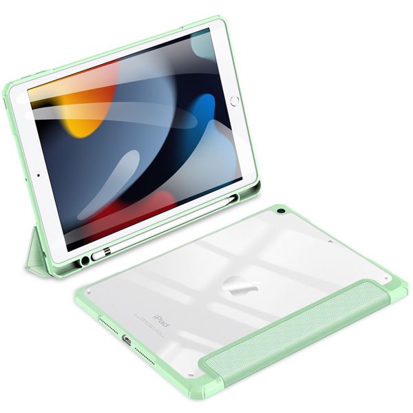 Dux Ducis Coque tablette Toby iPad 9 (2021) 10.2 pouces / iPad 8 (2020) 10.2 pouces / iPad 7 (2019) 10.2 pouces - Vert