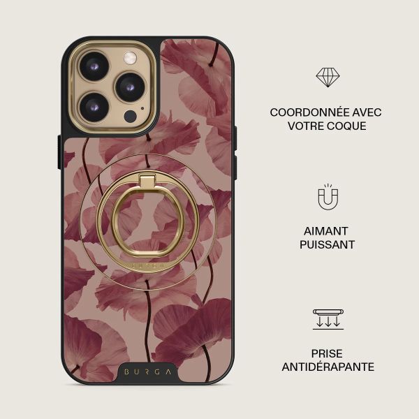 Burga Ringholder MagSafe Gold - Bague téléphone - Tender Kiss