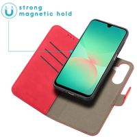 imoshion Etui de télephone luxe 2-en-1 amovible Samsung Galaxy A26 - Rouge