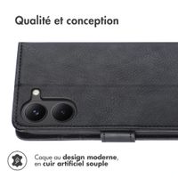 imoshion Étui de télephone portefeuille de luxe Xiaomi Poco X8 Pro - Noir