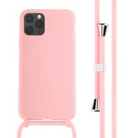 imoshion ﻿Coque en silicone avec cordon iPhone 11 Pro - Rose