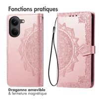 imoshion Etui de télephone Mandala Xiaomi Poco X8 Pro - Rose Gold