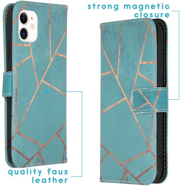 imoshion Coque silicone design iPhone 11 - Blue Graphic