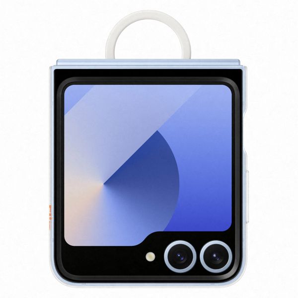 Samsung Coque originale Clear Bague Samsung Galaxy Z Flip 6 / Flip 7 FE - Transparent