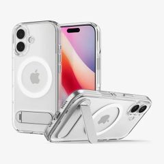 Spigen Coque Ultra Hybrid S MagSafe Apple iPhone 17 - Clear / White