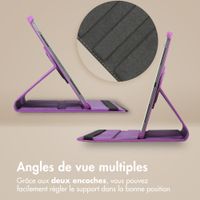 imoshion Coque tablette rotatif à 360° Galaxy Tab A7 - Violet