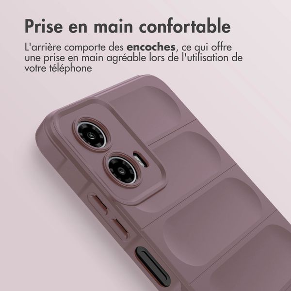 imoshion EasyGrip Backcover Motorola Moto G34 - Violet