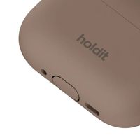Holdit Coque Solid Silicone Apple AirPods Pro 3 - Mocha Brown