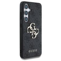 Guess Coque 4G Metal Logo Backcover Samsung Galaxy S25 - Noir