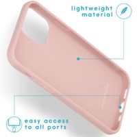 imoshion Coque Couleur iPhone 12 (Pro) - Dusty Pink