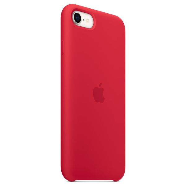 Apple Coque en silicone Apple iPhone SE (2022 / 2020) / 8 / 7 - Red