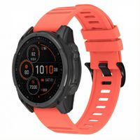 imoshion Bracelet QuickFit® Stripe en silicone  - Connexion Garmin 22 mm - Orange
