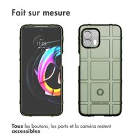 imoshion Coque Rugged Shield Motorola Edge 20 Lite - Vert foncé