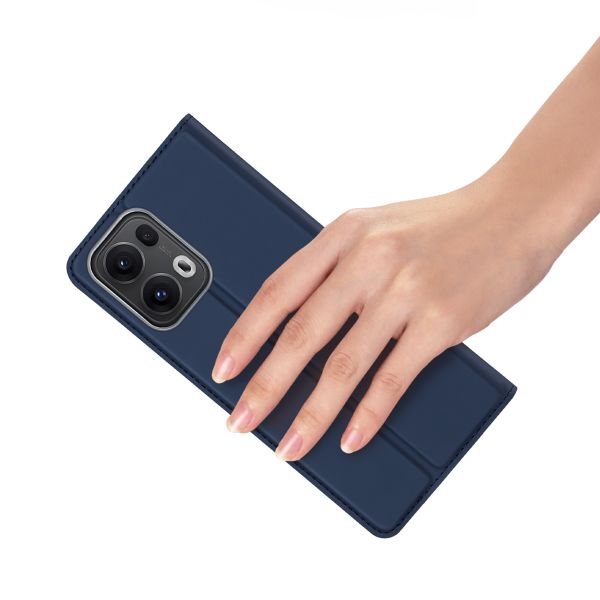 Dux Ducis Étui de téléphone Slim Oppo Reno 13 Pro - Bleu foncé