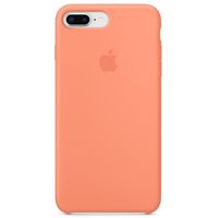 Apple Coque en silicone Apple iPhone 8 Plus / 7 Plus - Peach