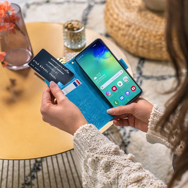 Etui de téléphone Fleurs de Trèfle Samsung Galaxy Note 9