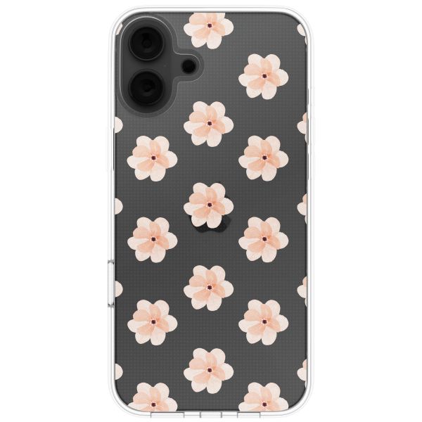 imoshion Coque Design iPhone 16 - Floral Peach