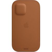Apple Sacoche en cuir MagSafe Apple iPhone 12 (Pro) - Saddle Brown