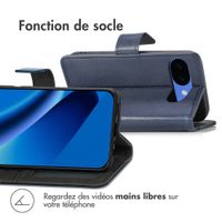 imoshion Étui de télephone portefeuille Google Pixel 10a - Bleu foncé