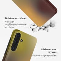Selencia Coque arrière Vivid Samsung Galaxy S25 - Gradient Olive Dust