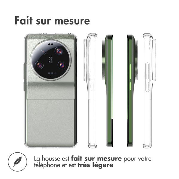 Accezz Coque Clear Xiaomi 13 Ultra - Transparent