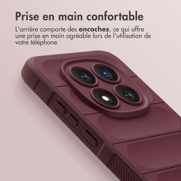 imoshion EasyGrip Backcover Xiaomi Redmi Note 15 Pro (5G) - Aubergine